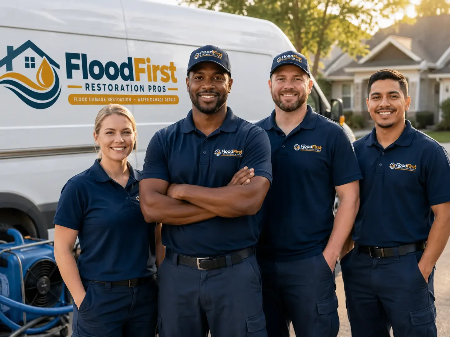 Flood Damage Restoration company in Challenge, CA
